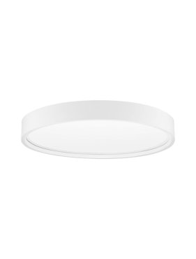 Nova Luce Olaf - plafonnier - Ø 45 x 5 cm - 30W LED dimmable inclus - blanc sable