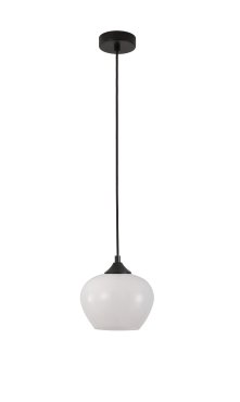 Artdelight Windsor - lampe suspendue - Ø 18 x 172,8 cm - blanc