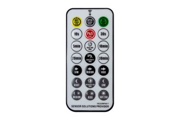Integral LED Remote - télécommande pour capteurs PIR standards - 4 x 7 x 8,6 cm - blanc