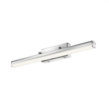 Nova Luce Vanese - miroir lumineux - 49 x 7,5 x 6,5 cm - 12W LED inclus - IP44 - chrome