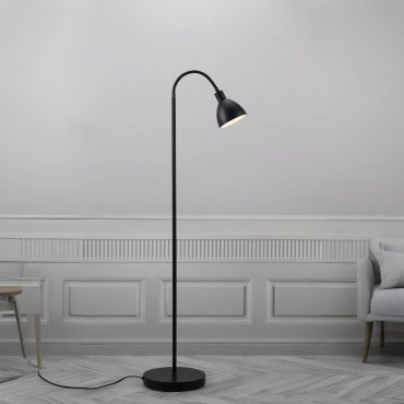 Nordlux Ray - lampadaire - 155 cm - noir