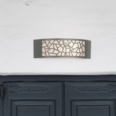 Nova Luce Zenith - applique d'extérieur - 30,3 x 10 x 9 cm - IP44 - gris foncé