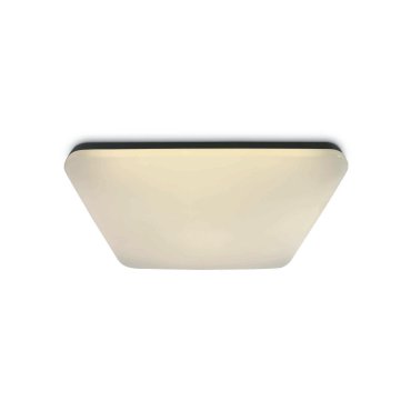 ONE Light LED Slim Line Plafo - plafonnier - 50 x 50 x 7,5 cm - 50W LED inclus - noir