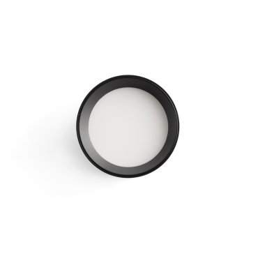 Faro Mizu - plafonnier - Ø 9 x 6 cm - 8W LED inclus - noir mat