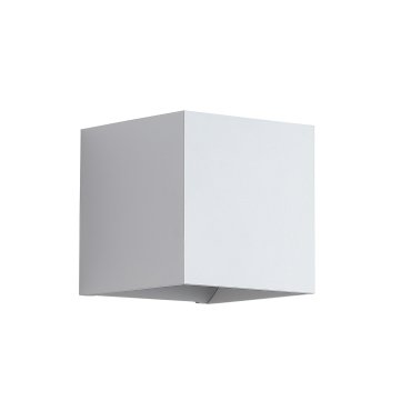 Searchlight Square - applique murale - 9,7 x 9,7 x 9,7 cm - blanc