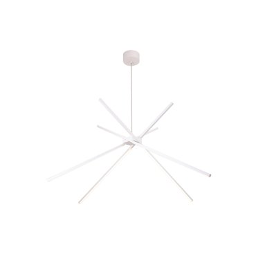 Maxlight Spider - lampe suspendue - Ø 114 x 200 cm - 33W LED inclus - blanc