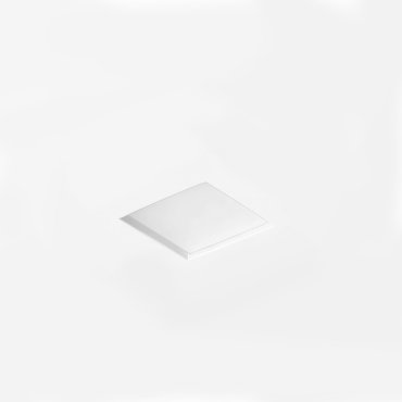 Nova Luce Tobia - spot encastré - 120 x 120 mm, 125 x 125 mm format encastré - plâtre blanc
