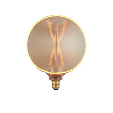 Searchlight Ampoule à filament LED - 18,8 x 11,5 x 23,1 cm - E27 - 4W dimmable - 1800K - ambre