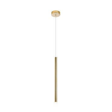 Maxlight Organic - lampe suspendue - Ø 2,5 x 190 cm - 1W LED inclus - or