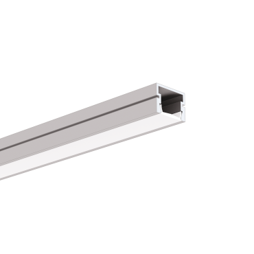Klus PDS-4-PLUS - Profilé LED - 1,6 x 1,2 cm - aluminium non anodisé