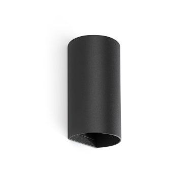 Faro Sole 2L - applique murale - 8 x 15,5 x 6,5 cm - noire