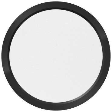 ETH Ruby - plafonnier - Ø 23 x 2,4 cm - 3 niveaux dimmables - LED 30W inclus - IP44 - noir
