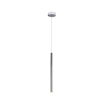 Maxlight Organic - lampe suspendue - Ø 2,5 x 190 cm - 1W LED inclus - chrome