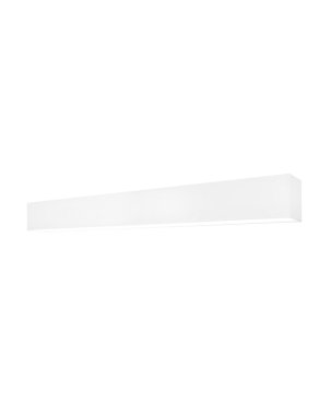 Roi Du Luminaire Linear - plafonnier - 57 x 6,5 x 5 cm - 18W LED inclus - blanc - couleur de lumière blanc chaud
