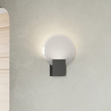 Nordlux Hester - applique murale - 20 x 9,25 x 25,5 cm - fonction Moodmaker à 3 niveaux - LED 9,5W inclus - IP44 - noir