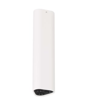 Nova Luce Etho - plafonnier - 5 x 20 x 5 cm - 6W LED inclus - blanc sablé et noir