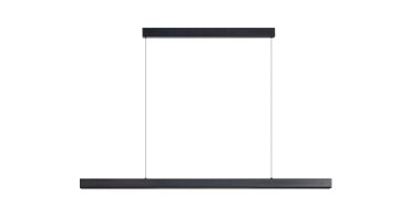 ETH Lyne - suspension - 120 x 4,5 x 200 cm - LED dimmable 32W inclus - noir