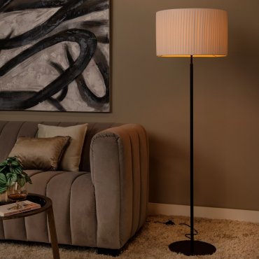 Lucide Fold - lampadaire - Ø 45 x 150 cm - blanc