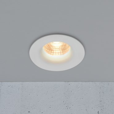 Nordlux Stake - spot encastré - Ø 88 mm, Ø 72 mm taille d'encastrement - 6,1W dimmable LED inclus - blanc