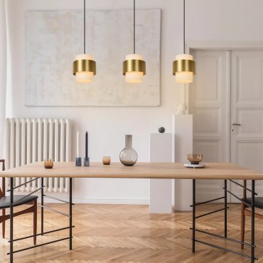 Lucide Firmin - lampe suspendue - 110 x 20 x 150 cm - or mat/laiton