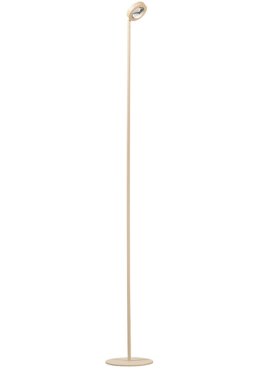 ETH Jake Round - lampadaire - Ø 20 x 154 cm - gradation à 3 niveaux - LED 9W inclus - sable
