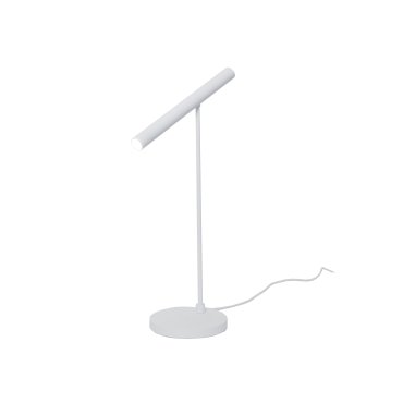 Artdelight Harper - lampe de table avec détecteur de mouvement - 14 x 14 x 52,5 cm - 6W LED dimmable inclus - blanc