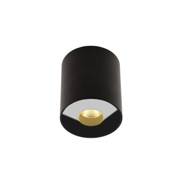 Maxlight Plasma - plafonnier - Ø 7,3 x 8,5 cm - 13W LED inclus - IP54 - noir