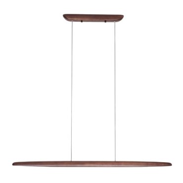 Maxlight Woody - lampe suspendue - 130 x 170 cm - 25W LED inclus - brun foncé