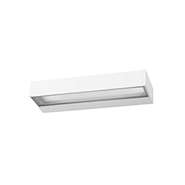 Nova Luce Fungo - applique murale extérieure - 22 x 7,6 x 3,2 cm - 12W LED inclus - IP65 - blanc