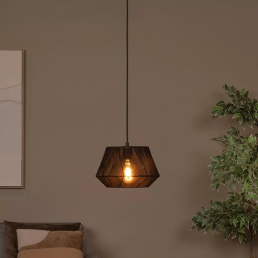 Lucide Jessica - lampe suspendue - Ø 30 x 154,5 cm - noir