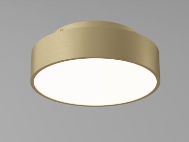Artdelight Chicago - plafonnier - Ø 25 x 9 cm - 19,5W LED dimmable inclus - warm gold