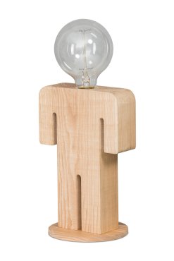 ETH Adam - lampe de table - 16 x 24 cm - marron