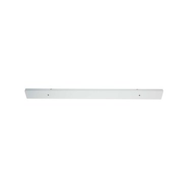 Artdelight Balk - Plaque de plafond pour 2 lampes suspendues - 120 x 9,5 x 3 cm - blanc