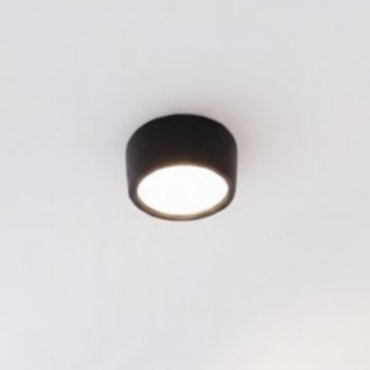 Nordlux Fallon - spot en saillie 1L - Ø 10 cm - fonction Moodmaker à 4 niveaux - LED 5,5W dimmable inclus - noir
