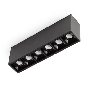 Faro Neso Point-6 - luminaire pour rail magnétique - 16,4 x 5,6 x 3,4 cm - 8W LED inclus - 34° faisceau - noir