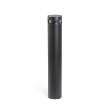 Faro Bast - lampe de jardin - Ø 16 x 95 cm - 25W LED inclus - IP65 - gris foncé