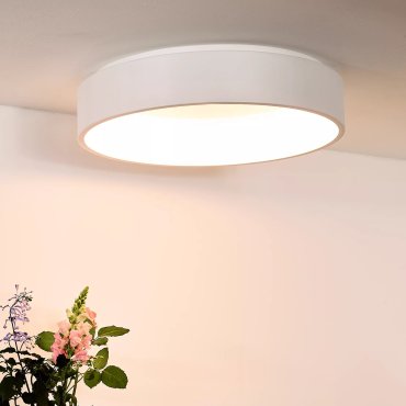 Lucide Talowe - plafonnier - Ø 60 x 13 cm - 42W LED dimmable inclus - blanc