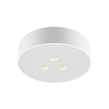 VK Lighting Thesi - spot en saillie - Ø 15 x 4,1 cm - 9W LED inclus - blanc