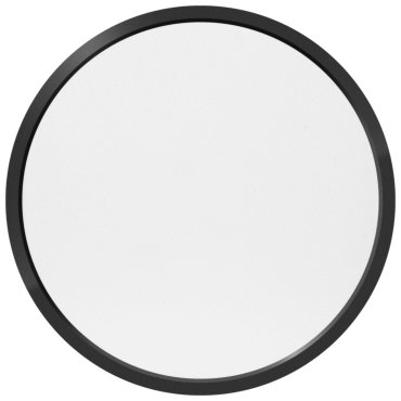 ETH Ruby - plafonnier avec détecteur de mouvement - Ø 30 x 2,4 cm - variateur à 3 niveaux - LED 24W inclus - IP44 - noir