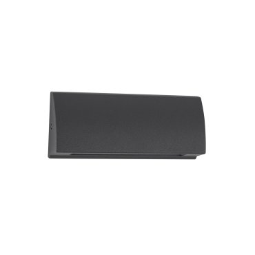 Nova Luce Liv - applique murale extérieure - 13 x 3 x 5,5 cm - 3,5W LED inclus - IP54 - gris foncé