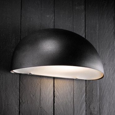 Nordlux Scorpius Maxi - applique murale extérieure - 27 x 14 cm - IP23 - noir