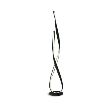 ONE Light Ribbon - lampadaire - 140 cm - 29W LED inclus - noir