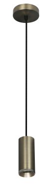 Artdelight Milano – suspension – Ø 6,6 x 150 cm – IP20 – bronze antique