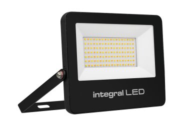 Integral LED Super Slim 2 – projecteur – 22,2 x 3,8 x 24,4 cm – 50W LED inclus – via Tuya Smart – couleur de lumière réglable - IP67 – noir
