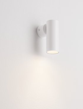 Nova Luce Mor - applique murale - 4 x 7 x 10 cm - blanc