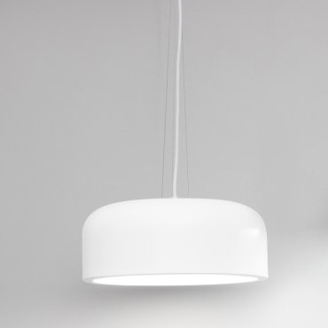 MODÈLE D’EXPOSITION - Nova Luce Perleto - lampe suspendue - Ø 35 x 133 cm - blanc
