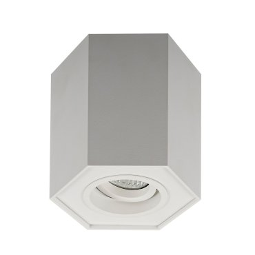 Zuma Line Polygon CL R - spot en saillie 1L - 12 x 12 cm - blanc