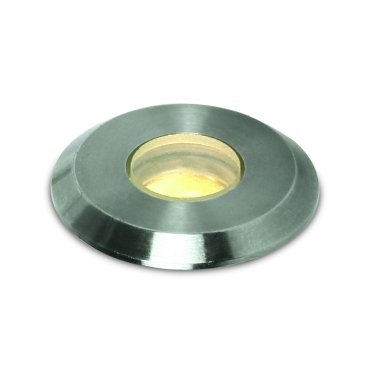 ONE Light LED Underwater Range - projecteur sous-marin à LED - Ø 25 mm, Ø 22 mm encastré - 0,3W LED dimmable inclus - IP68 - acier inoxydable - couleur de lumière blanc chaud