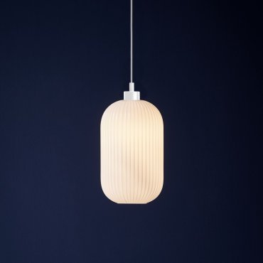 Nordlux Milford 20 - lampe suspendue - Ø 20 x 333,5 cm - blanc opale