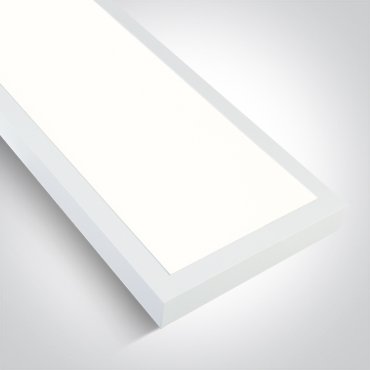 ONE Light UGR19 Backlit - plafonnier - 120 x 15 x 4,2 cm - 30W LED inclus - blanc